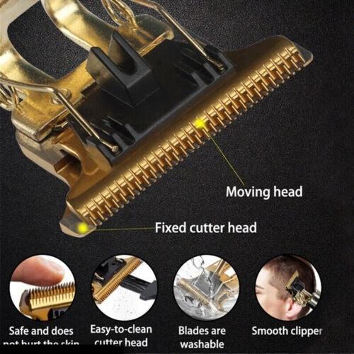Beard Trimmer Hair Clippers Cordless Hair Cutting Barber Shaving Machine For Men Rechargeable